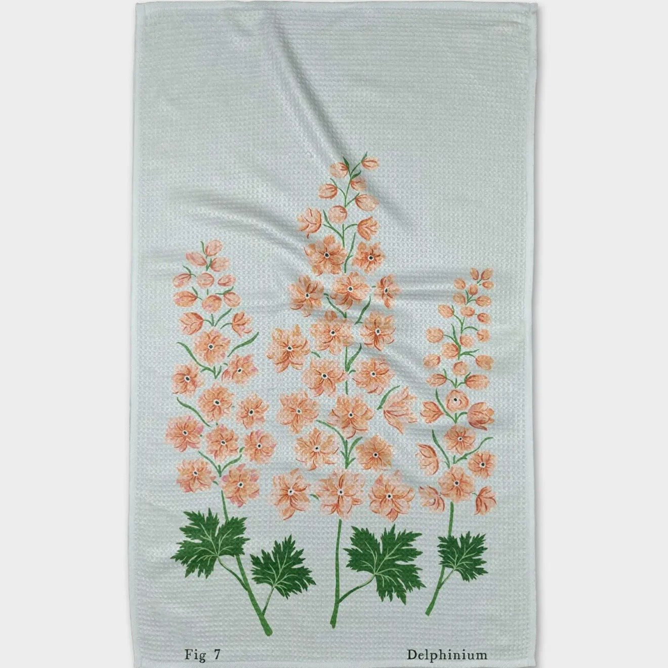 Geometry Dish Towel | July Delphinium