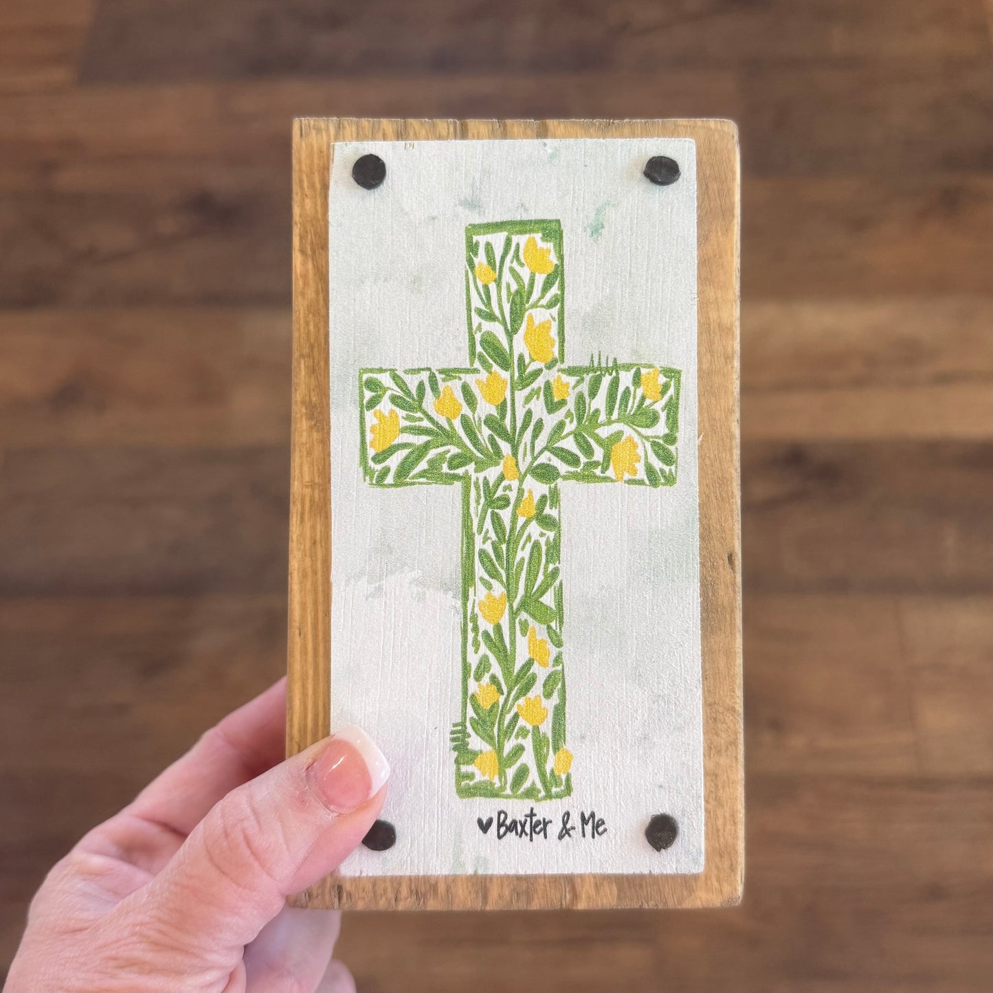 Happy Blocks | Spring Cross