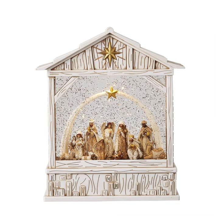 Nativity Water Lantern