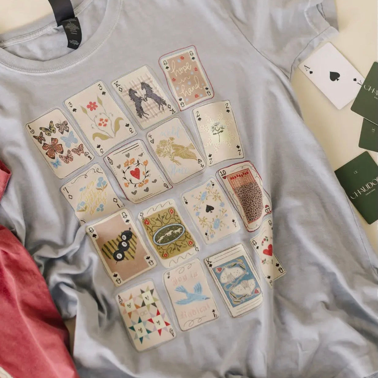 Tee | Wild Game Playing Card