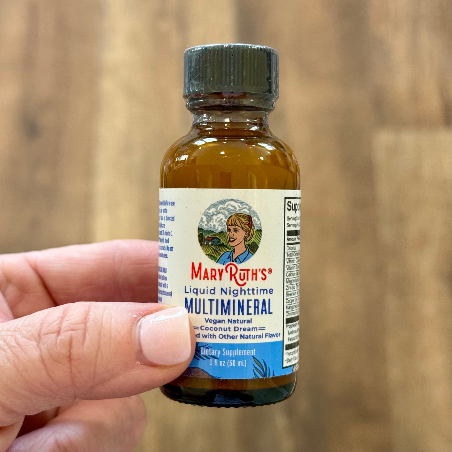 Mary Ruth’s Liquid Nighttime Multimineral | Coconut Dream 1oz (Travel Size)