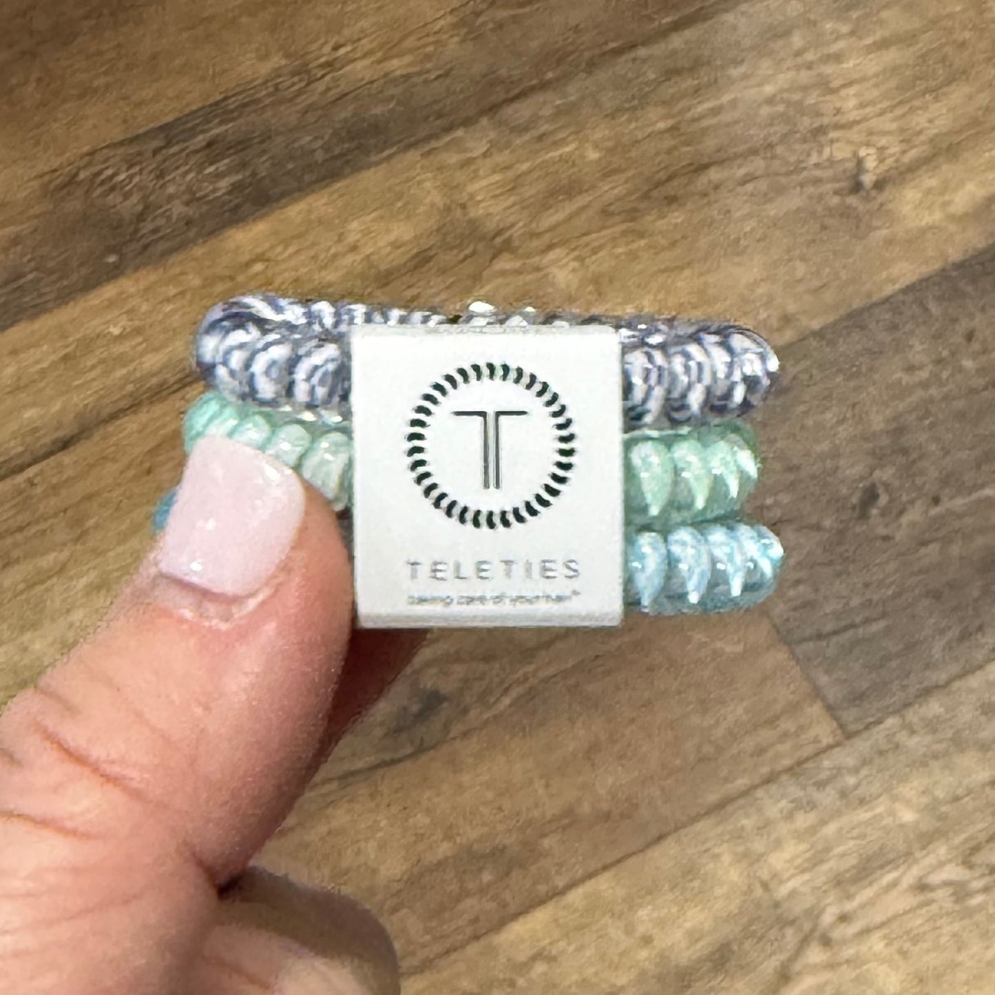 Teleties Hair Coils | Small | Totally Turquoise