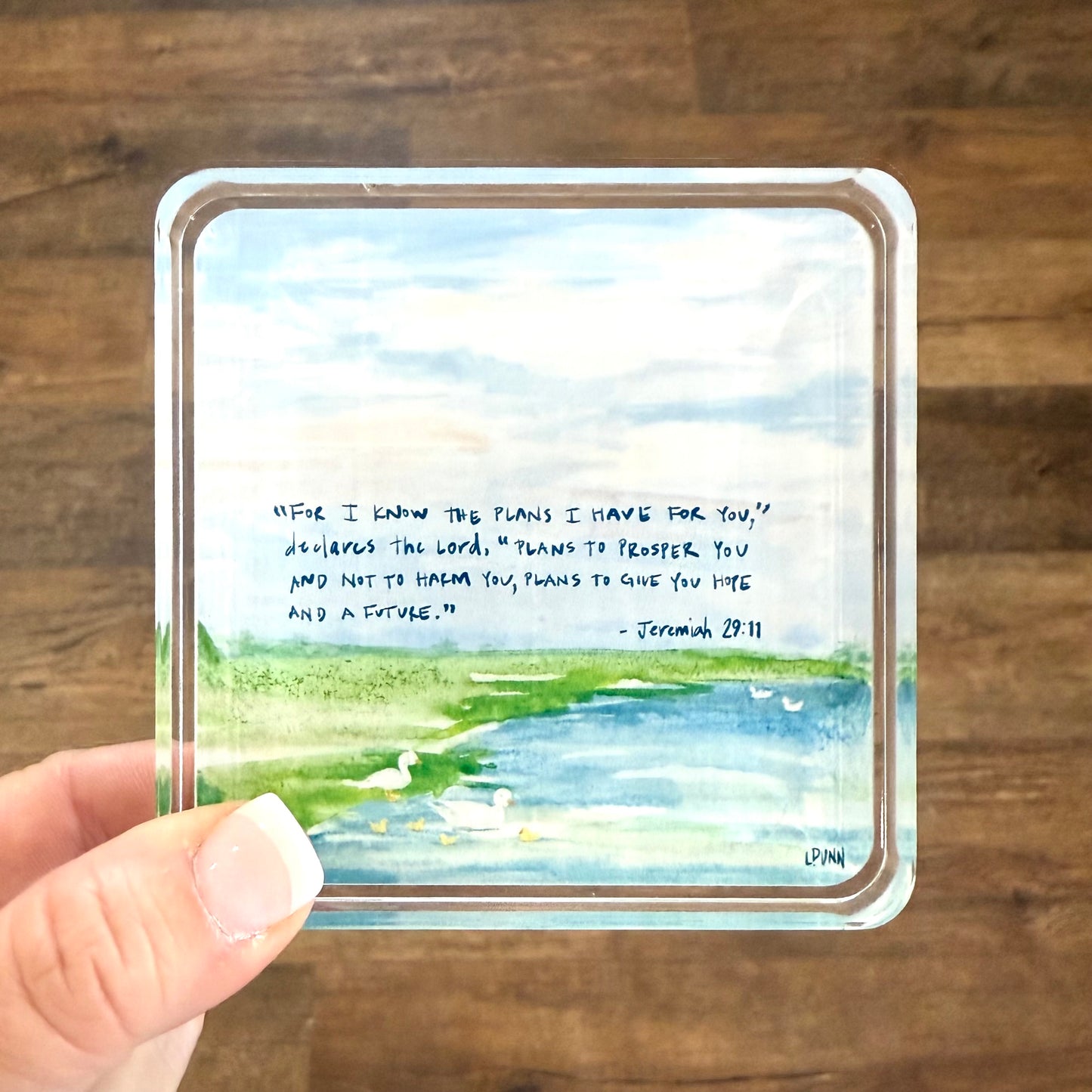 Acrylic Scripture Block | Jeremiah 29:11