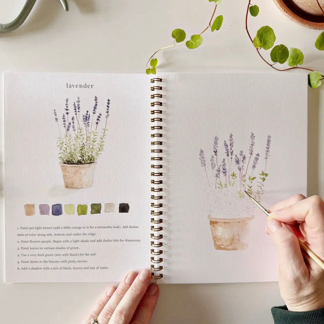 Watercolor Workbook | Garden