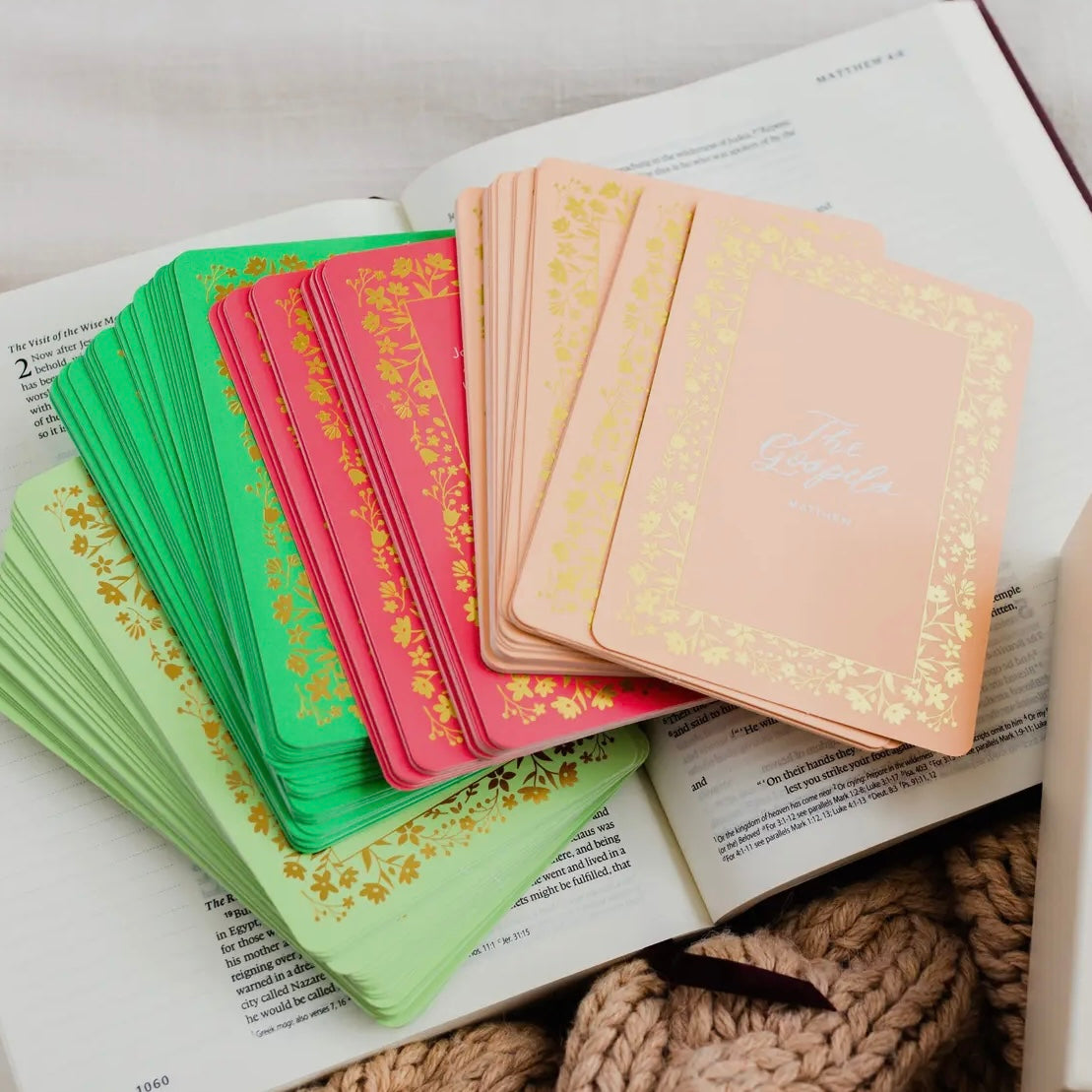 The Gospels | Scripture Card Set