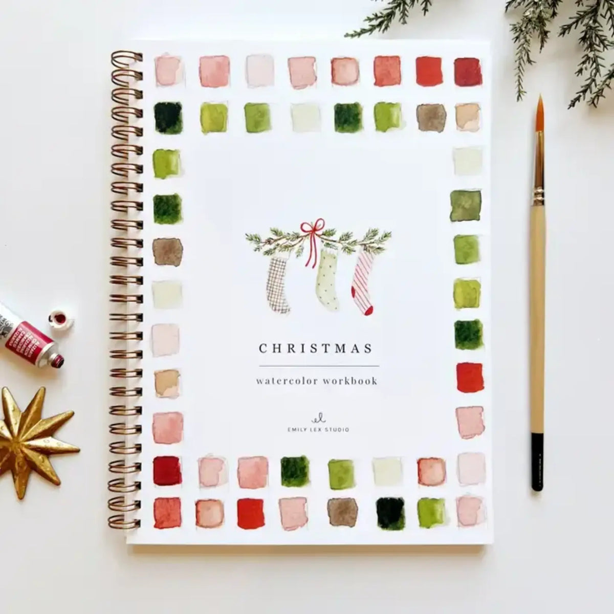 Watercolor Workbook | Christmas