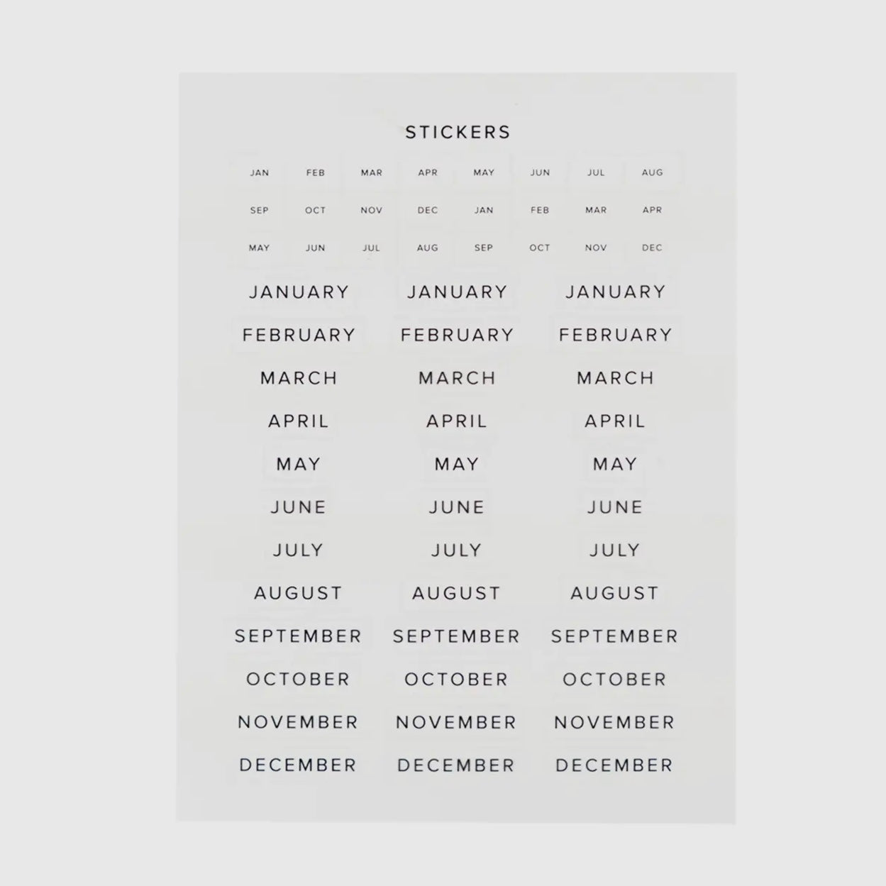 12-Month Undated Planner | Sonora Spiral