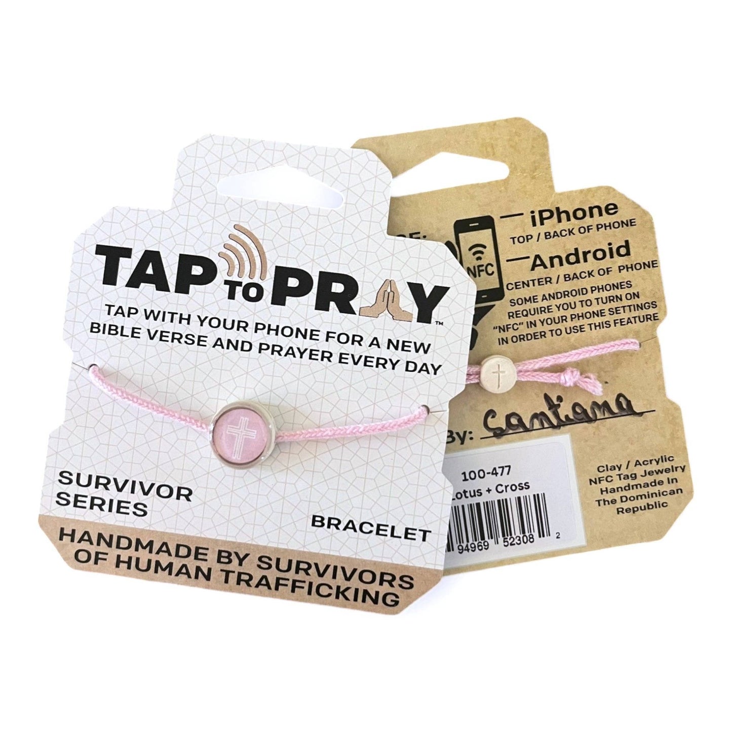 Tap To Pray Bracelet | Lotus