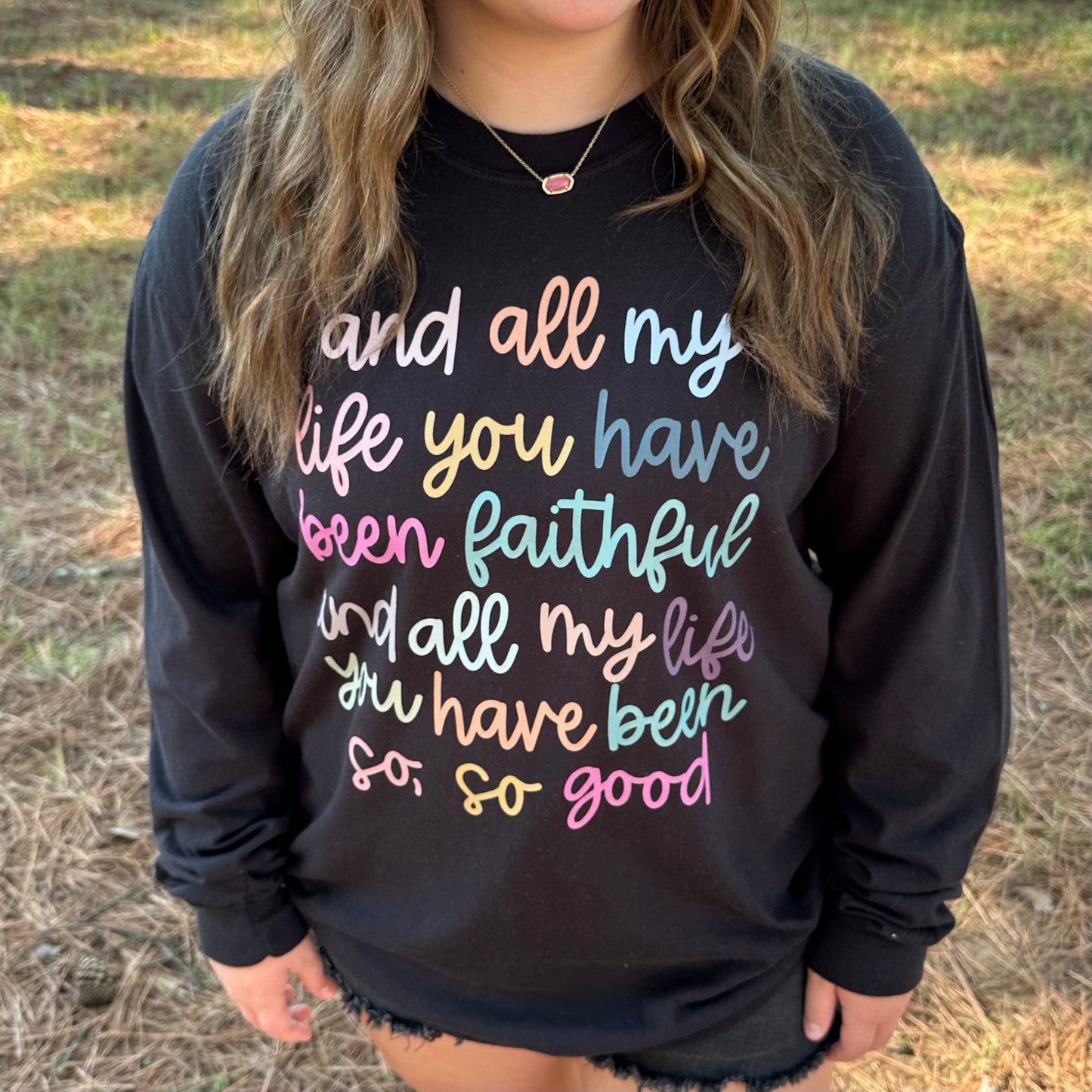 Goodness of God Long Sleeve Tee