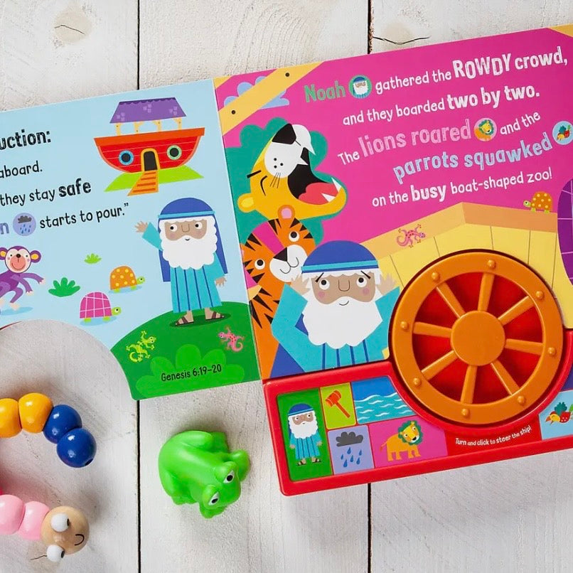 Steer with Me! Noah and the Ark Sound Book