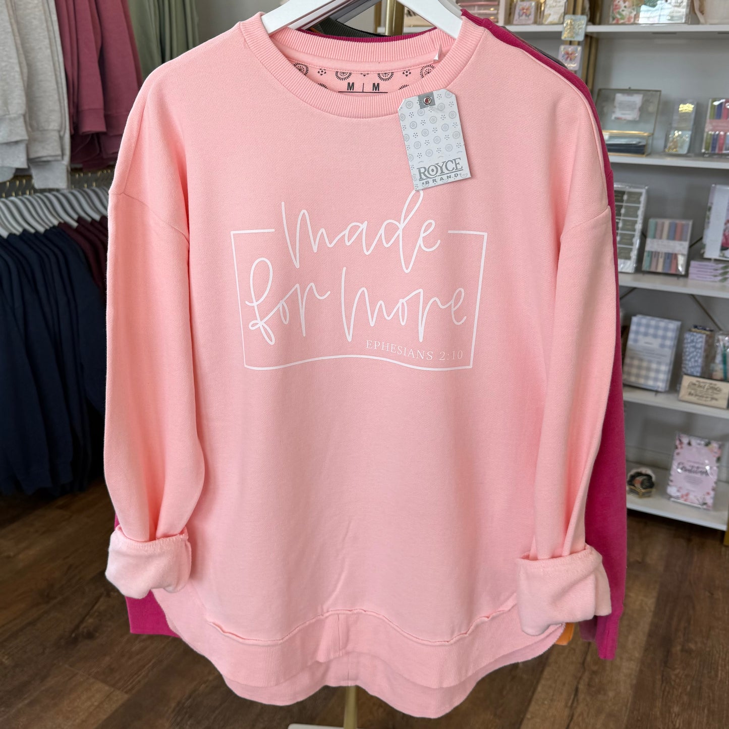 Royce Sweatshirt | Beach Pink