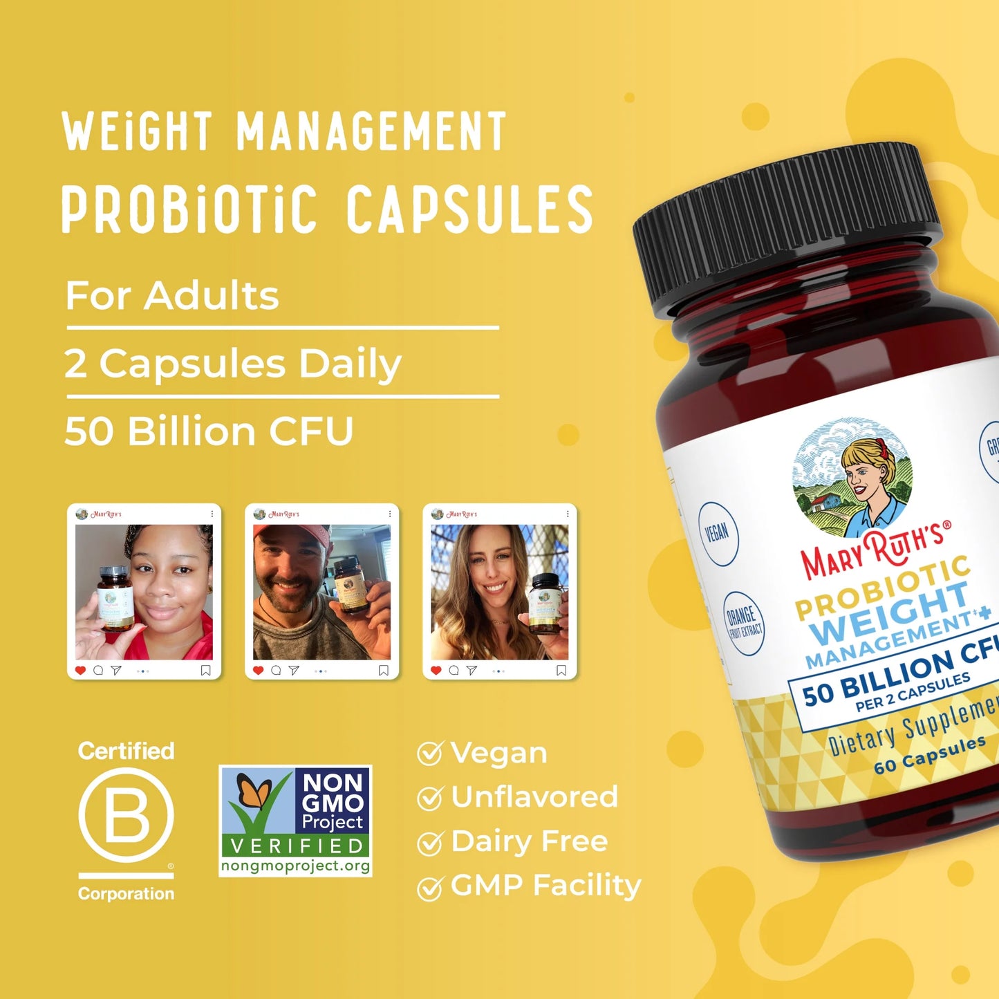 Mary Ruth’s Probiotic Weight Management+