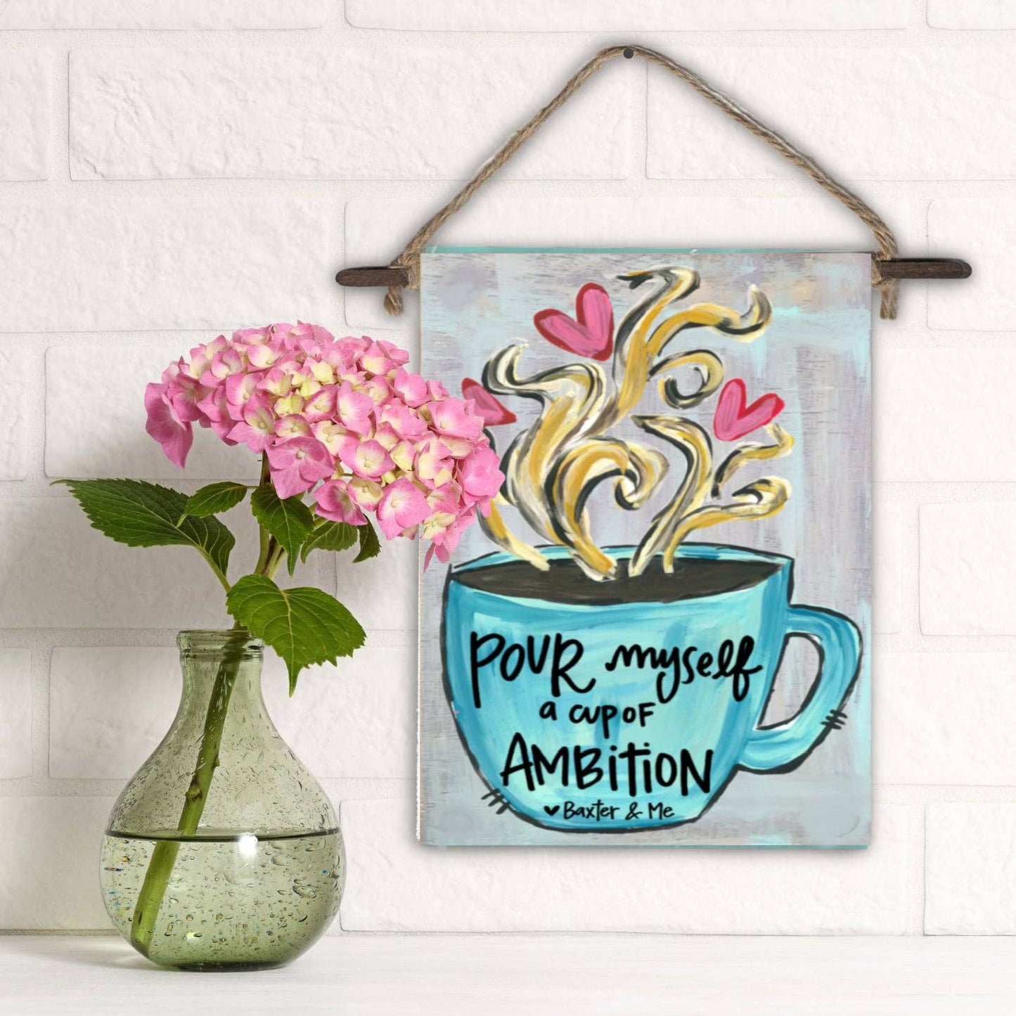 Mini Wall Hanging | Cup Of Ambition