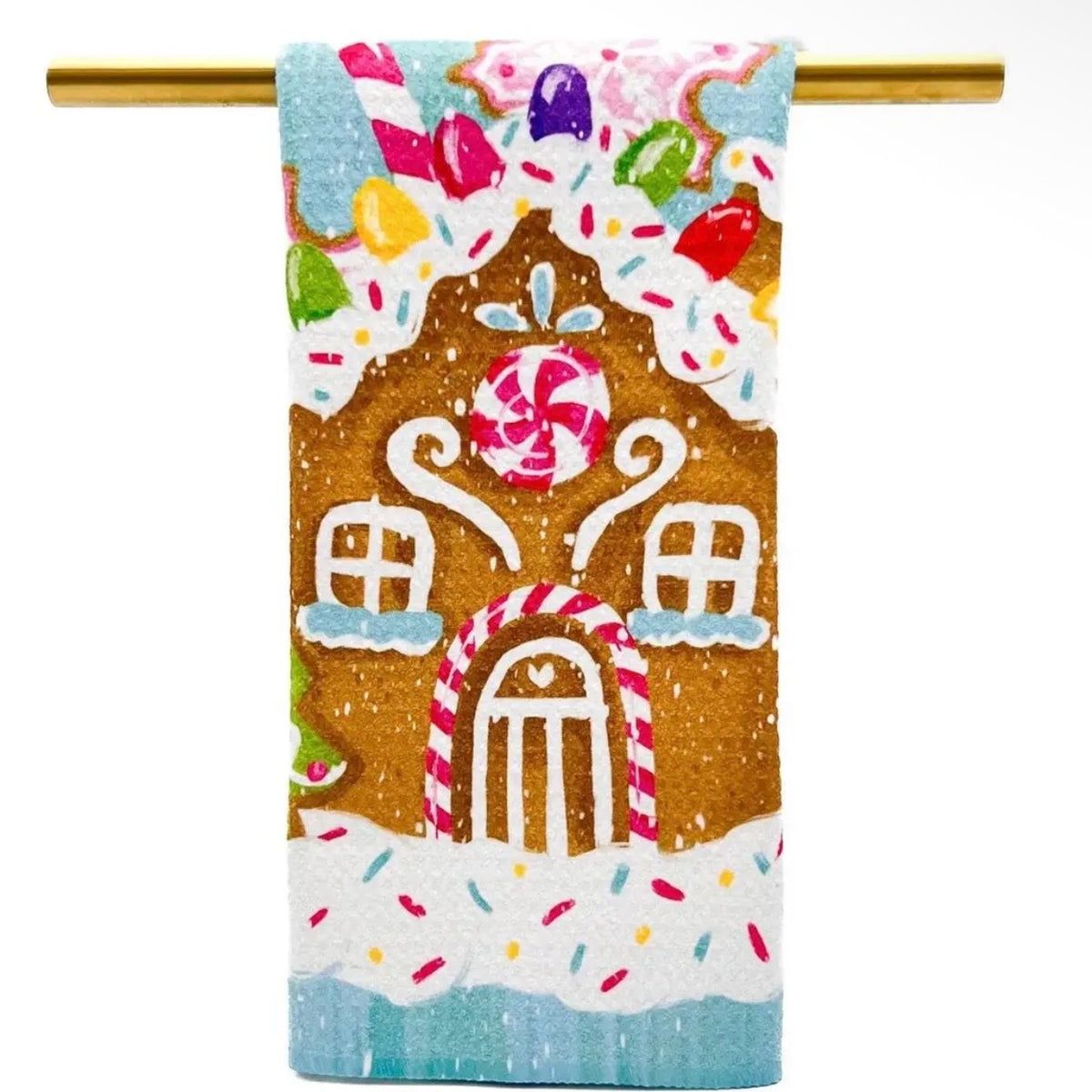 Tea Towel | Gingerbread House