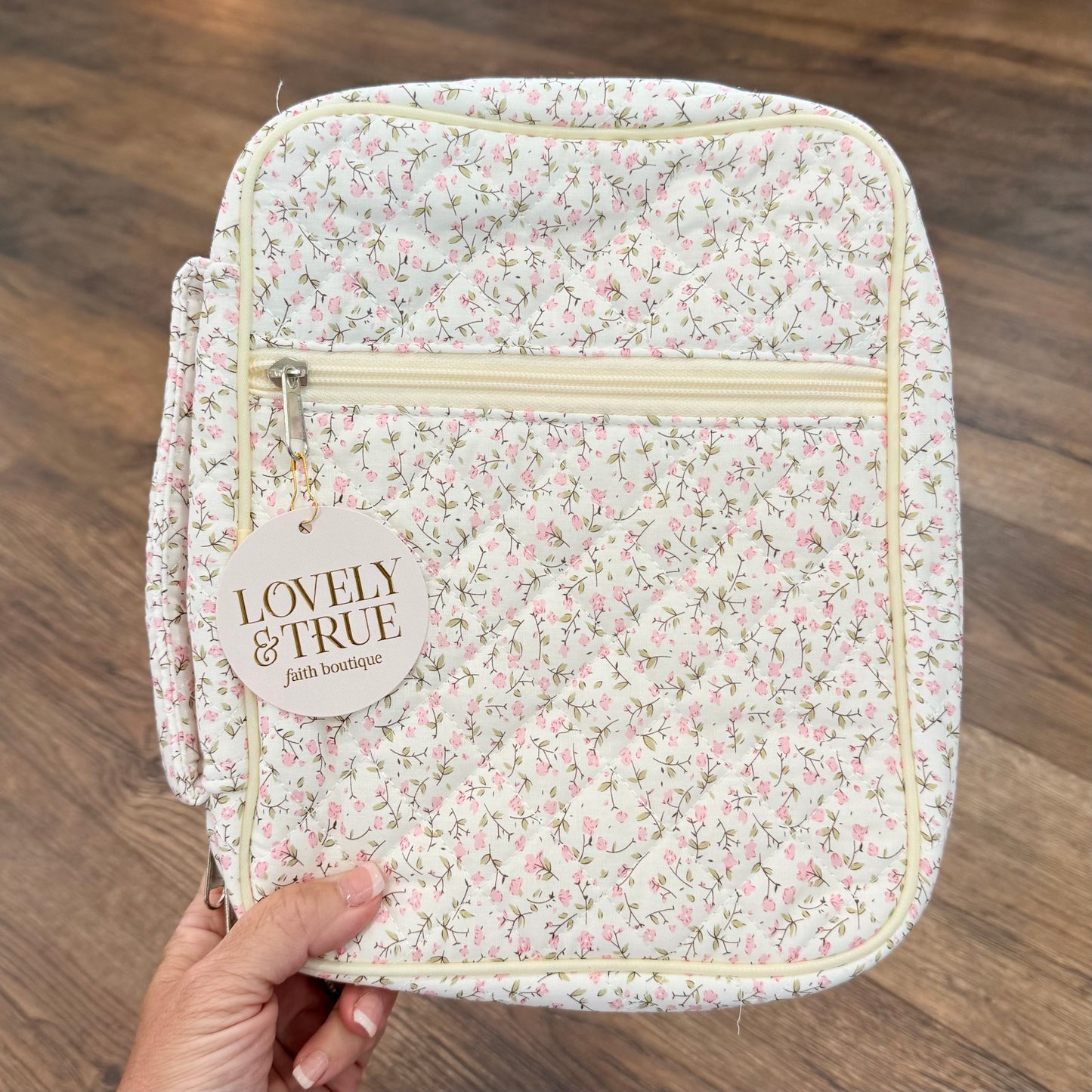 Quilted Bible Cover | Eden | Small