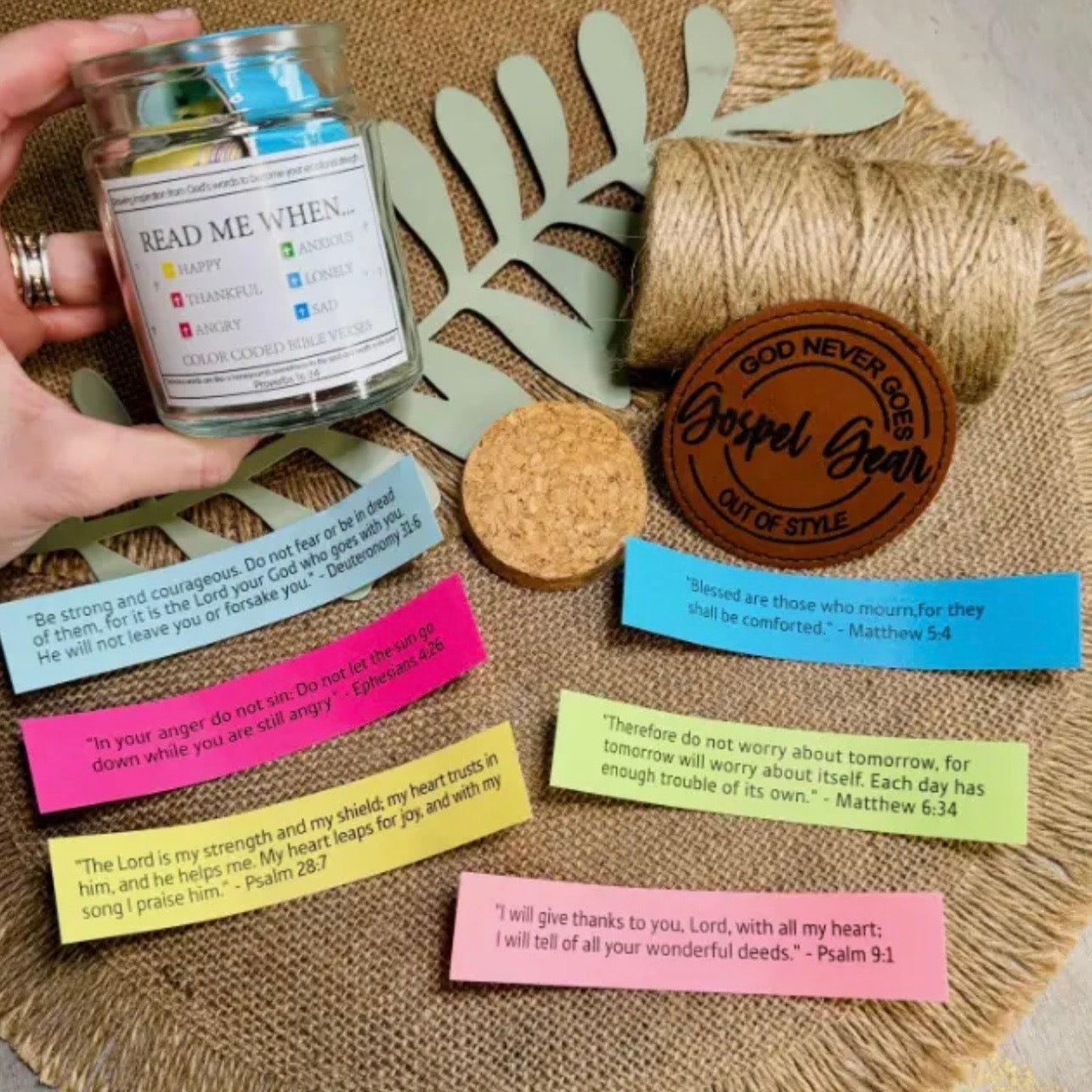Read Me When Scripture Jar