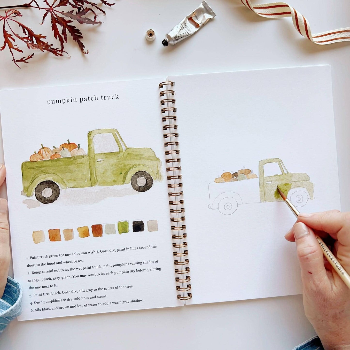 Watercolor Workbook | Autumn