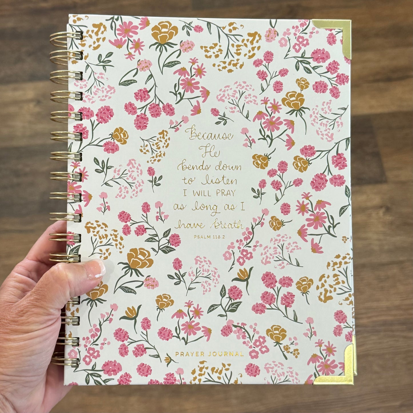 Prayer Journal | Because He Bends Down To Listen