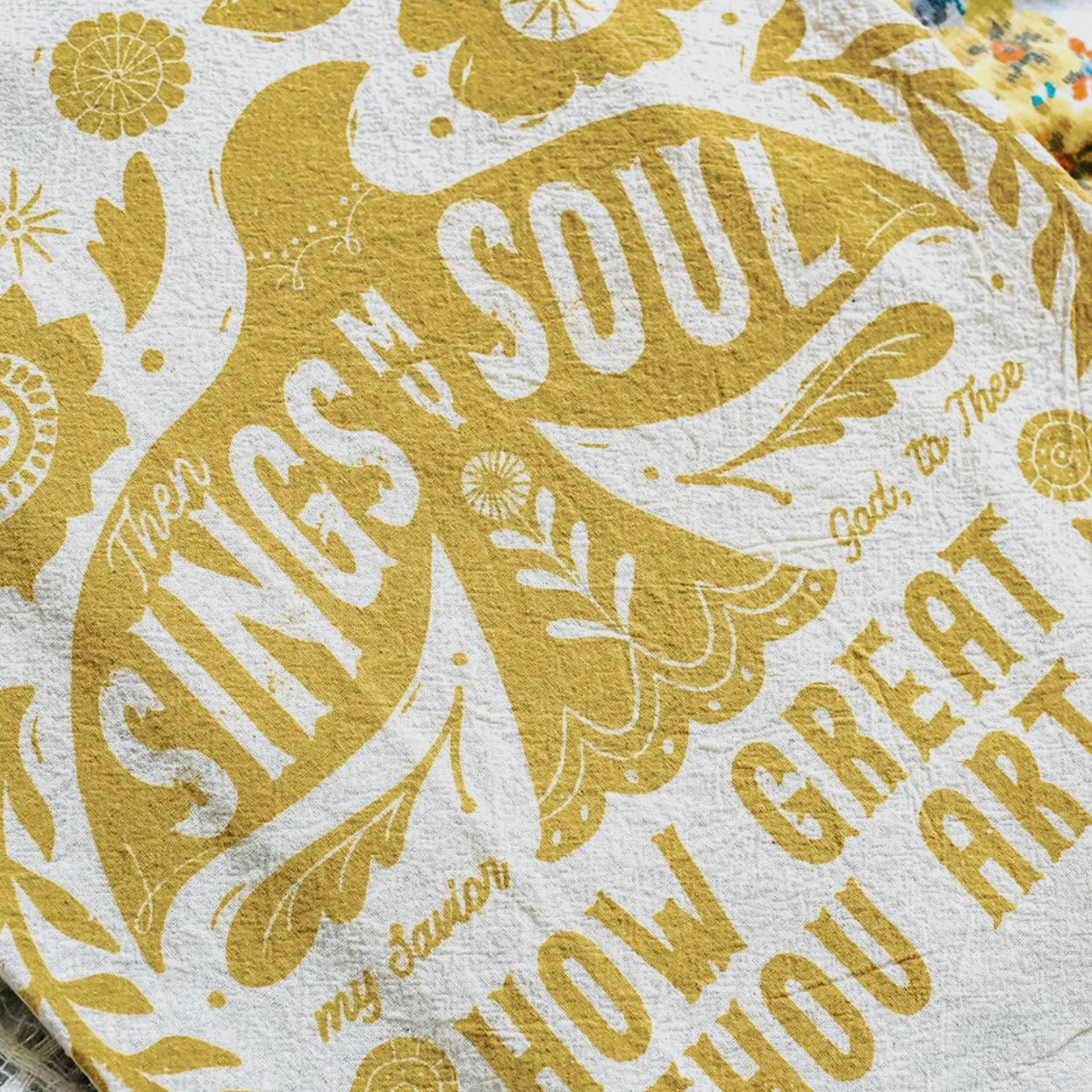 Tea Towel | Then Sings My Soul
