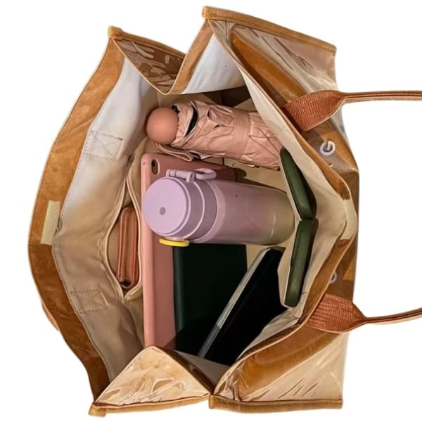 Smokey Vinyl Tote Bag