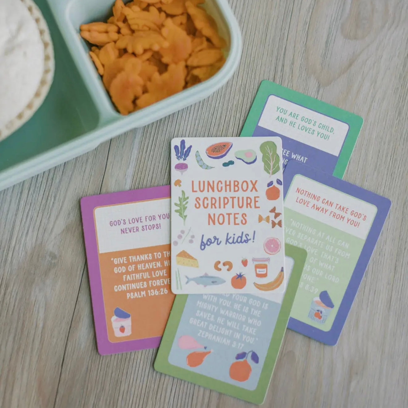 Tiny Theologians | Lunchbox Scripture Notecards
