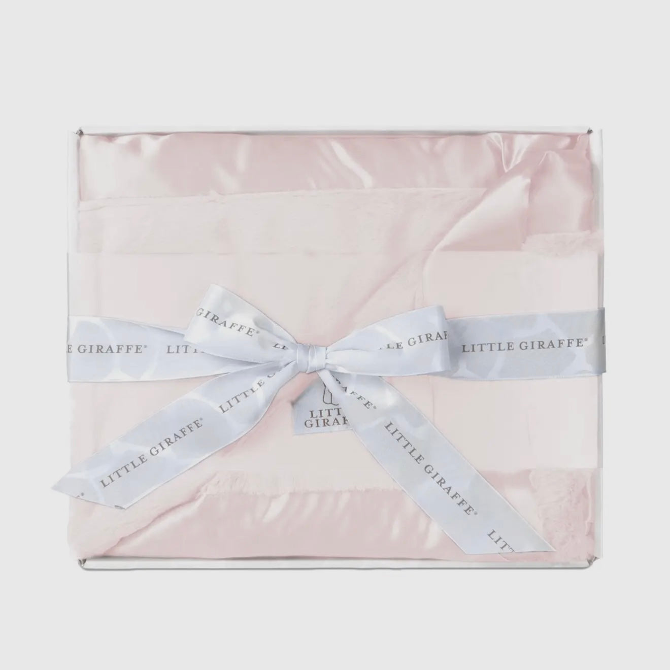 Little Giraffe Luxe Baby Blanket | Pink