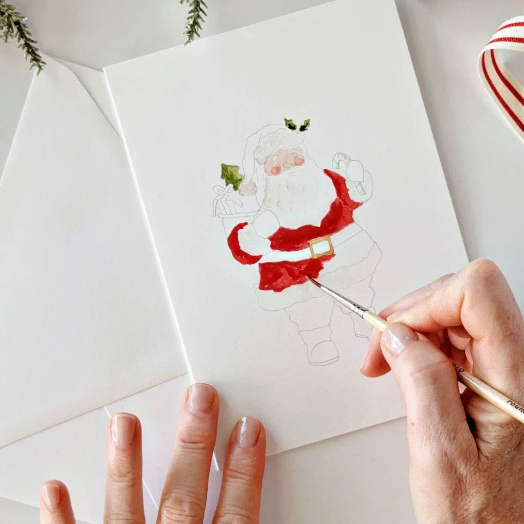 Paintable Watercolor
Notecard Set
| Classic Christmas