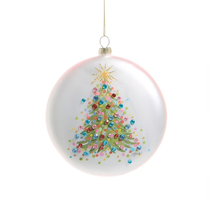 Ornament | Confetti Tree Disc