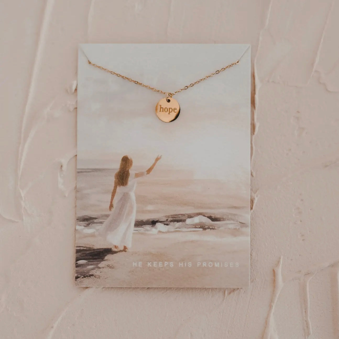 Disc Necklace | Hope