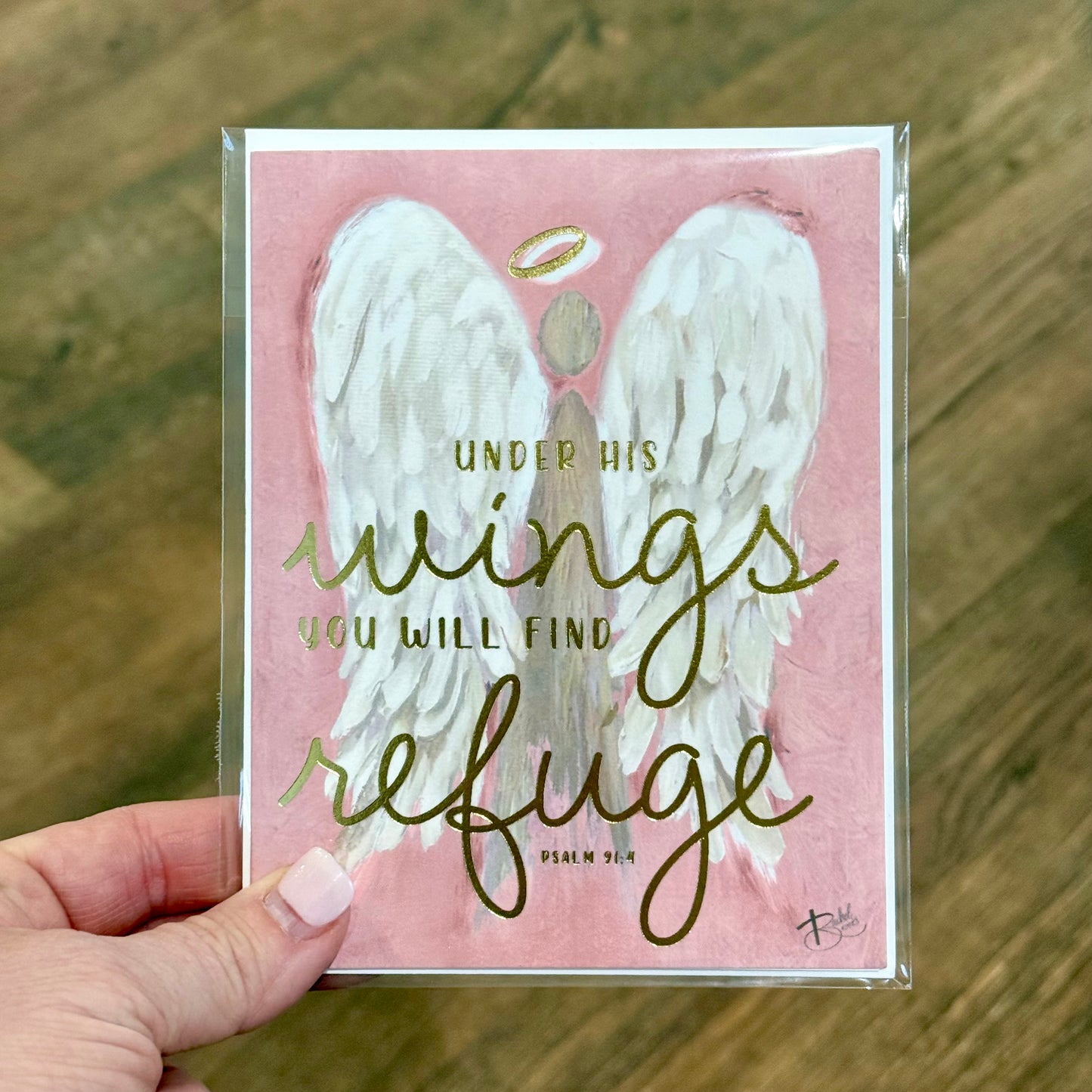 Notecard - Angel | Pink
