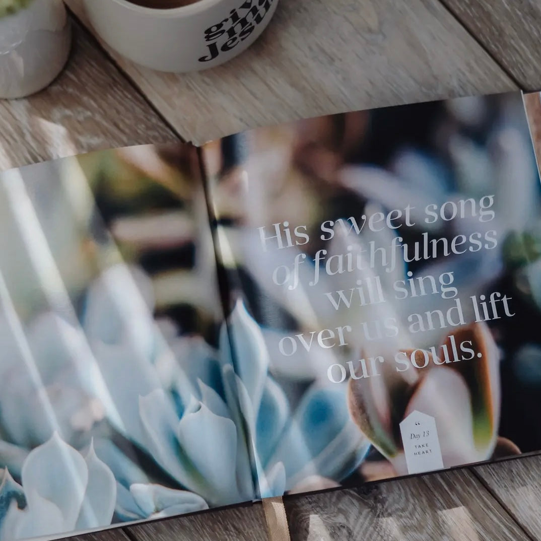 Take Heart | A 90- Day Devotional