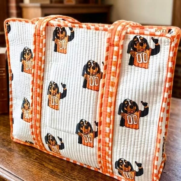 Smokey’s Tailgate Quilted Tote