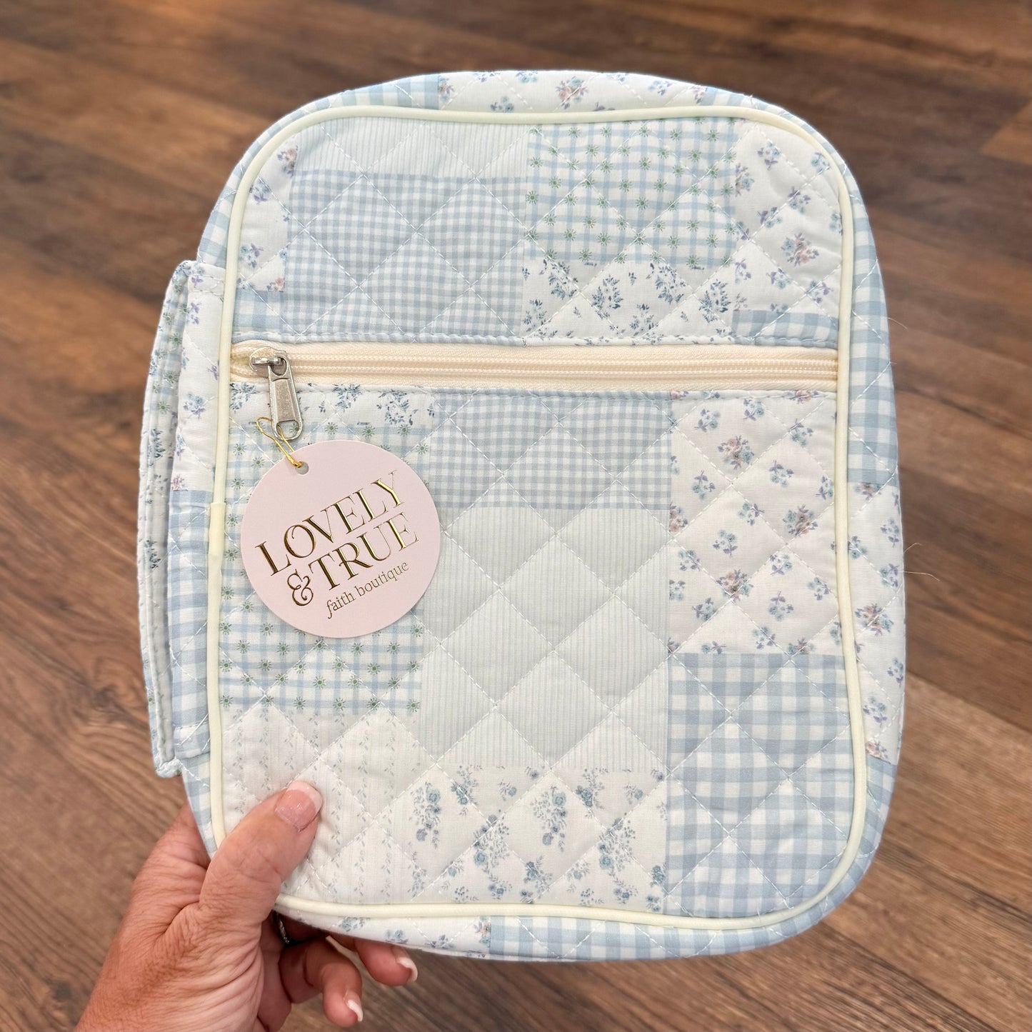 Quilted Bible Cover | Miriam | Small