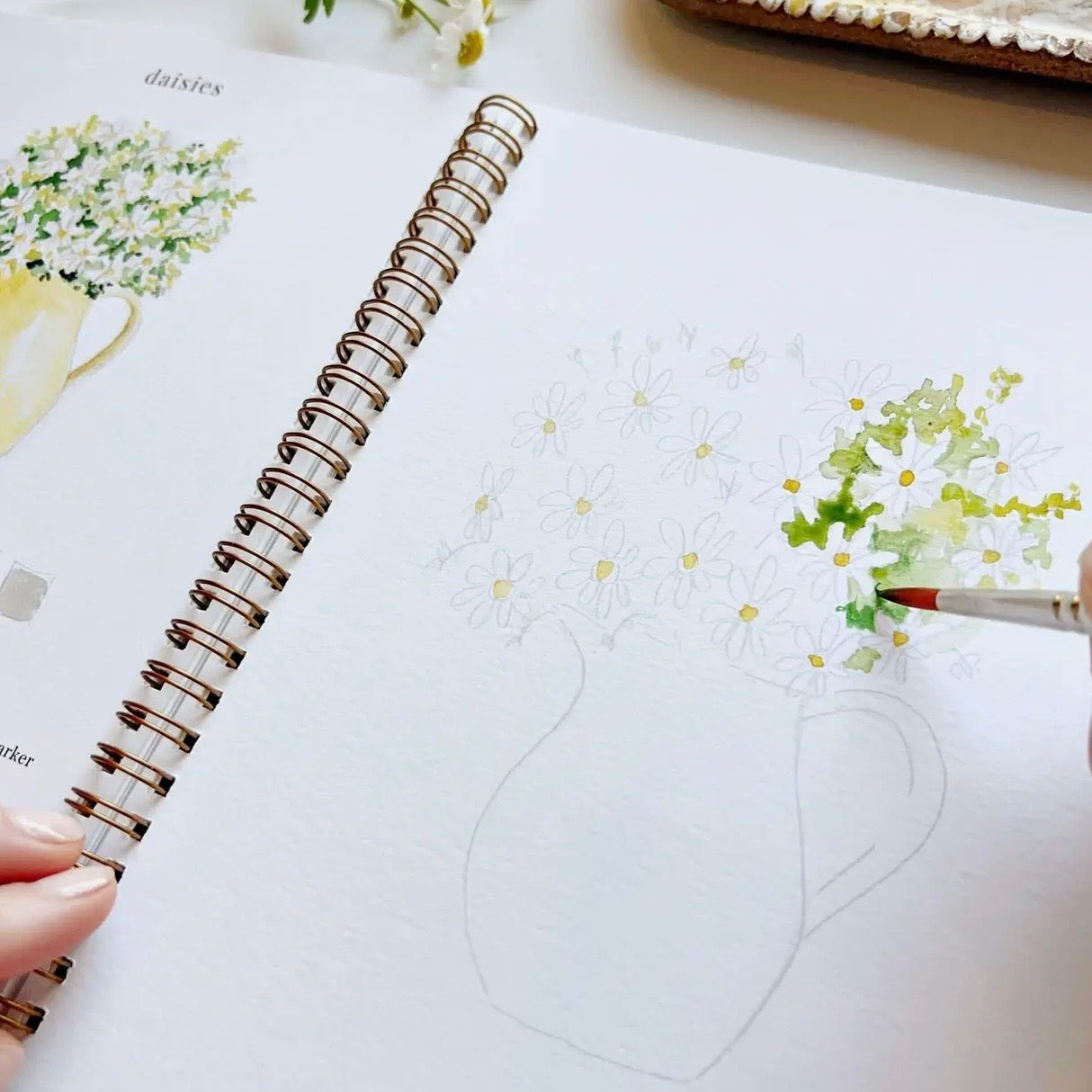 Watercolor Workbook | Flowers
