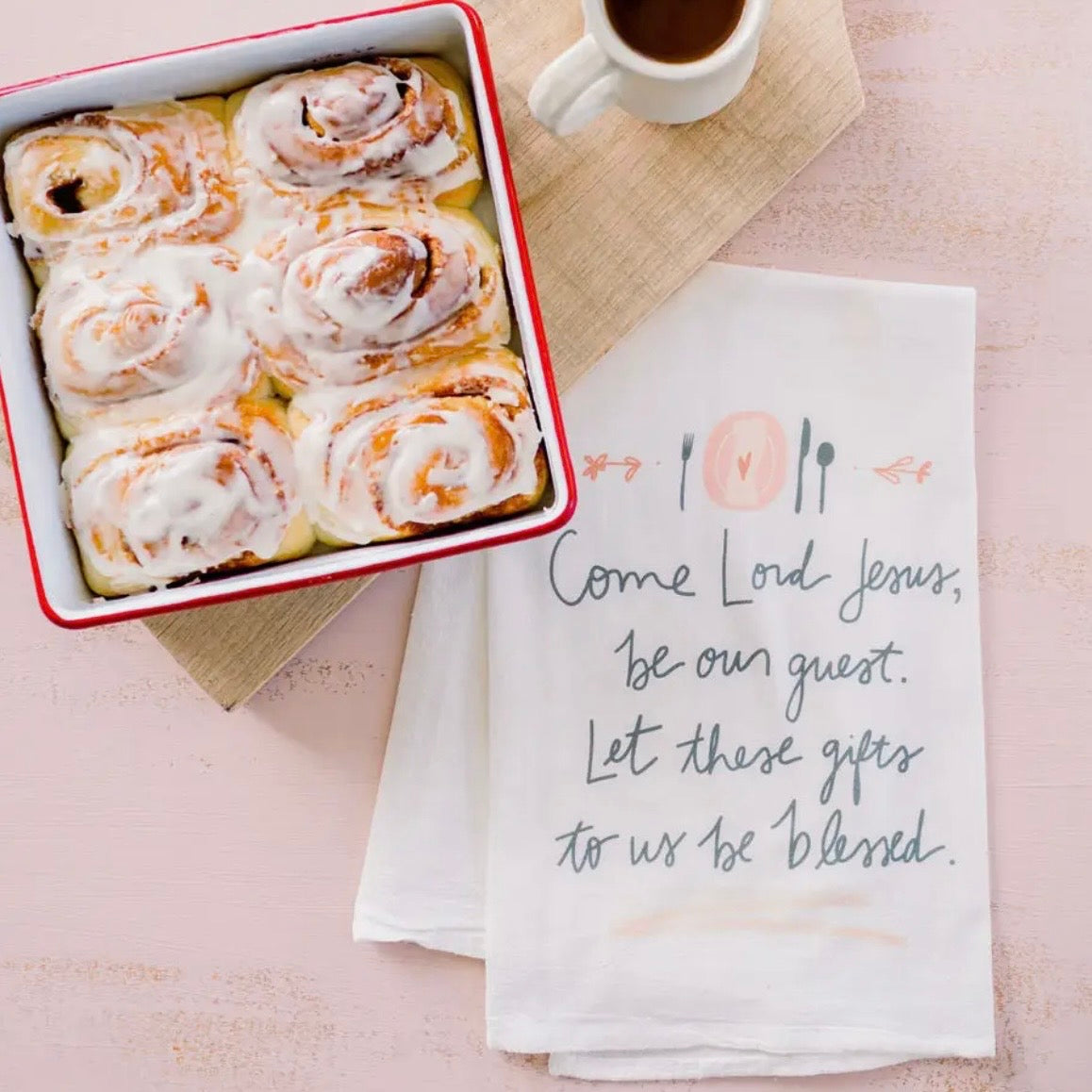 Kitchen Towel | Come Lord Jesus