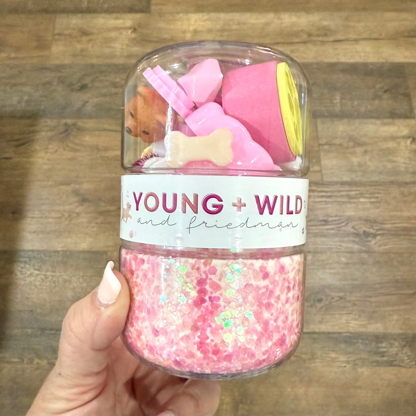 YWF Grab & Go Dough | Pink Pet