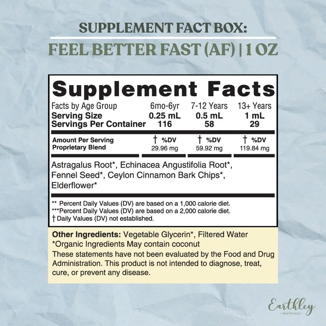 Earthley | Feel Better Fast 4oz