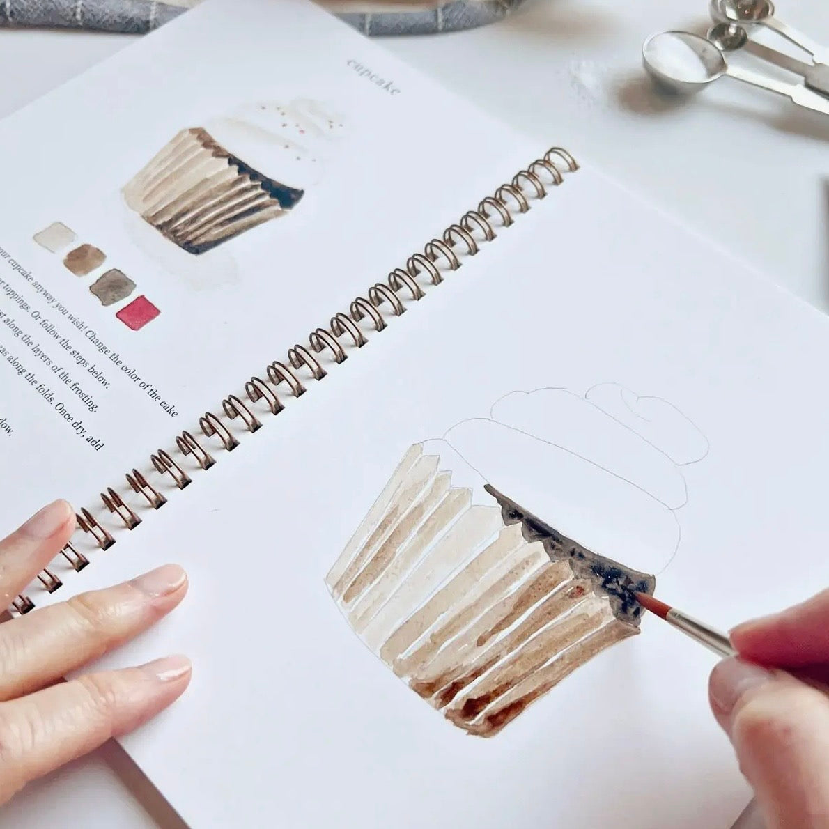 Watercolor Workbook | Baking