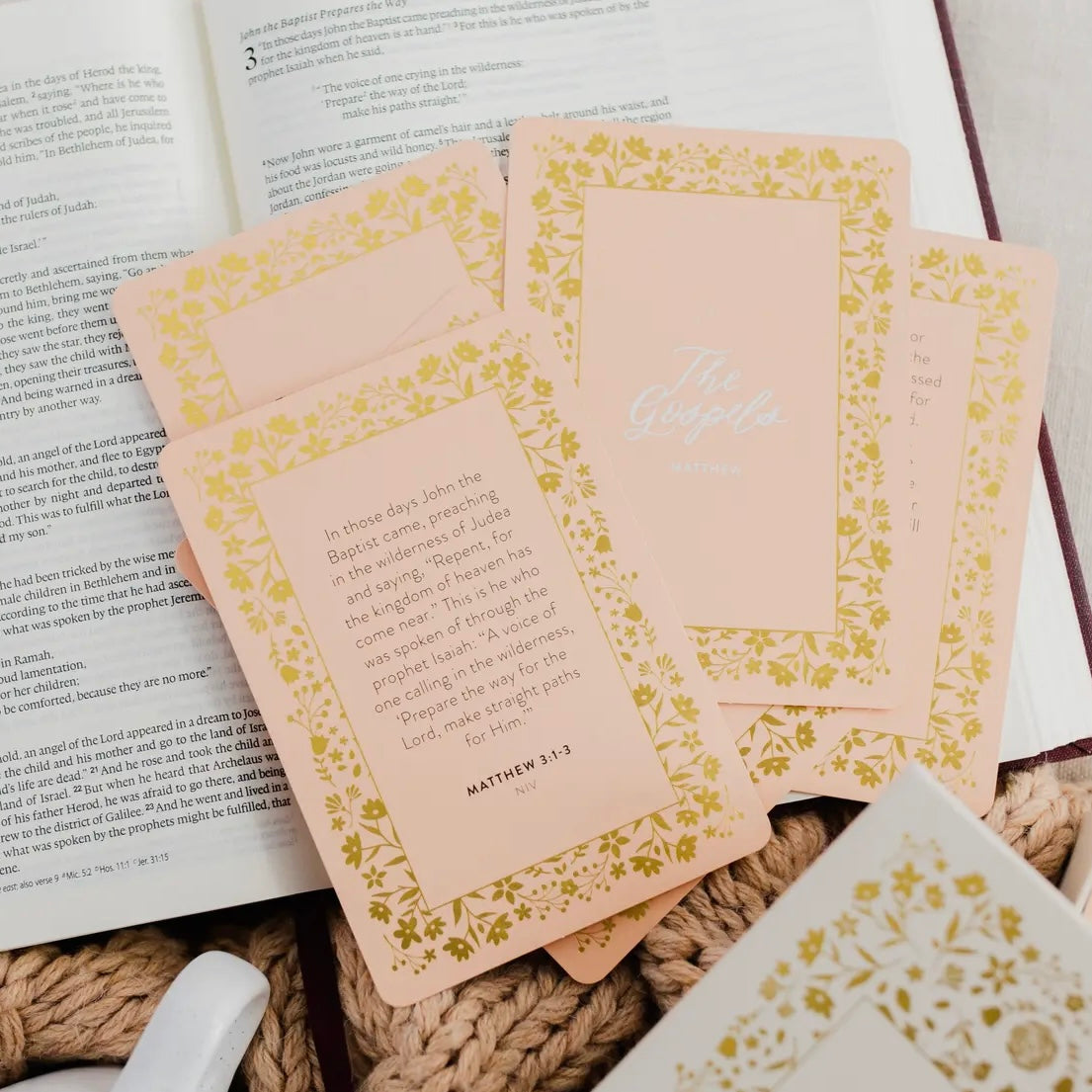 The Gospels | Scripture Card Set