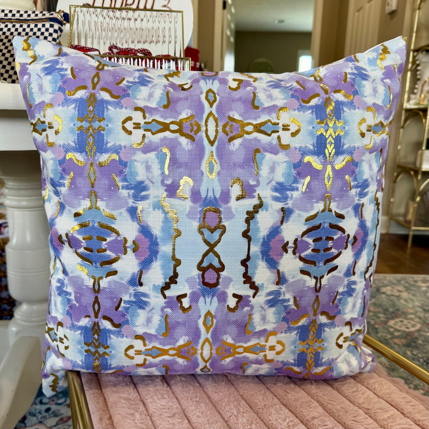 Pillow - Purple Kaleidoscope