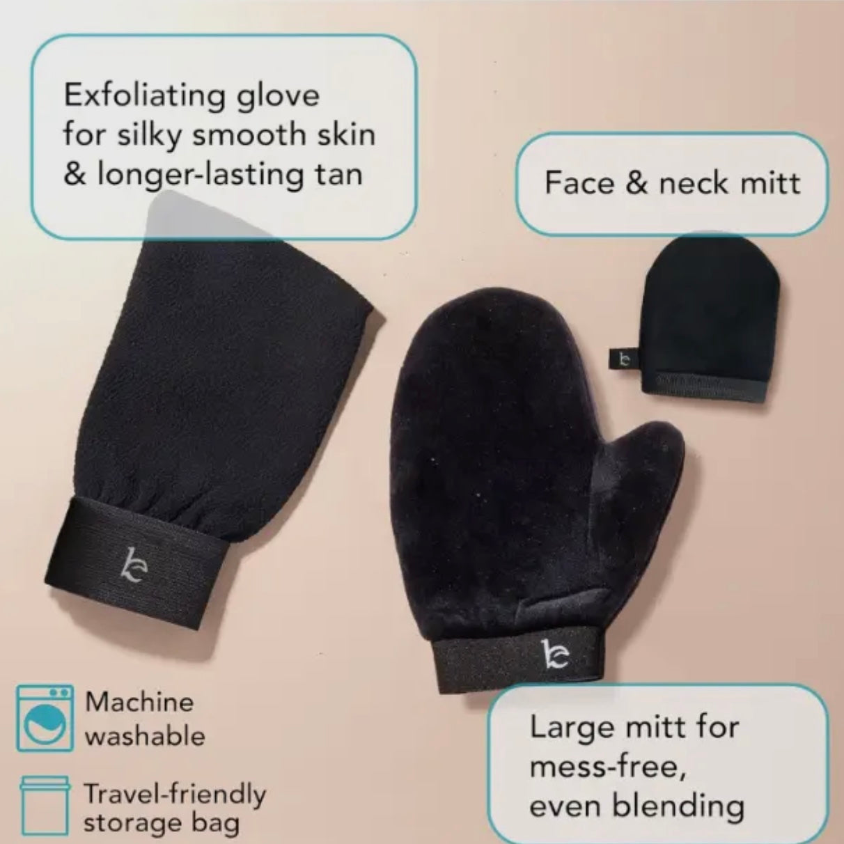 Beauty By Earth Self Tanner Application Kit