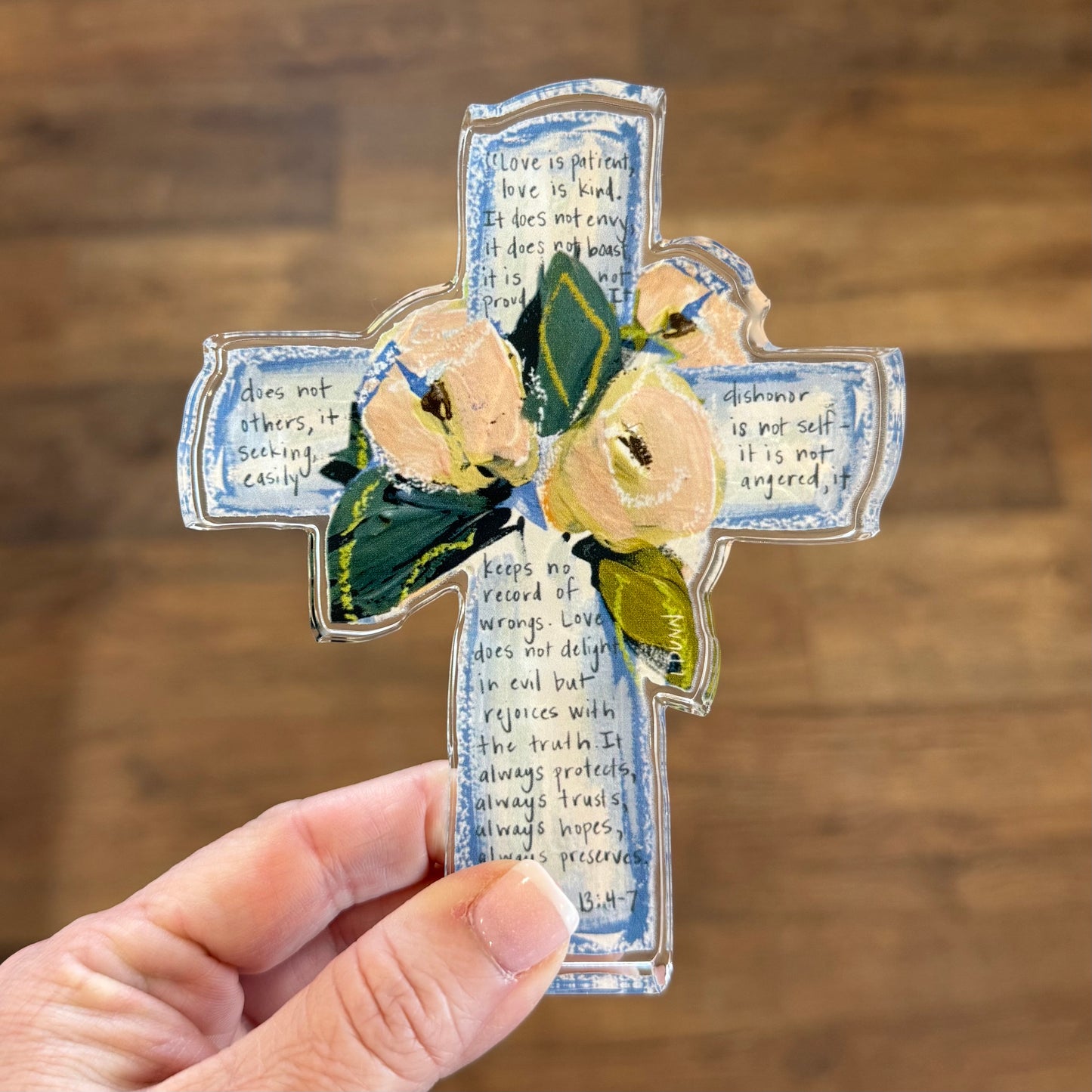 Acrylic Scripture Cross | Marriage