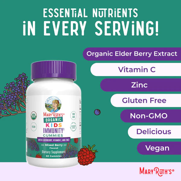 Mary Ruth’s Organic Kids Immunity Gummies