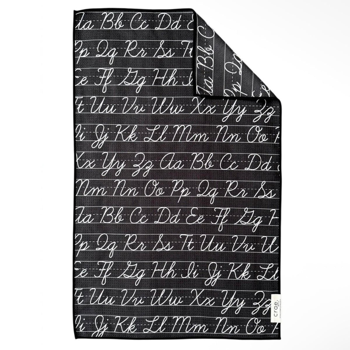 Double-Sided
Hand Towel | Cursive