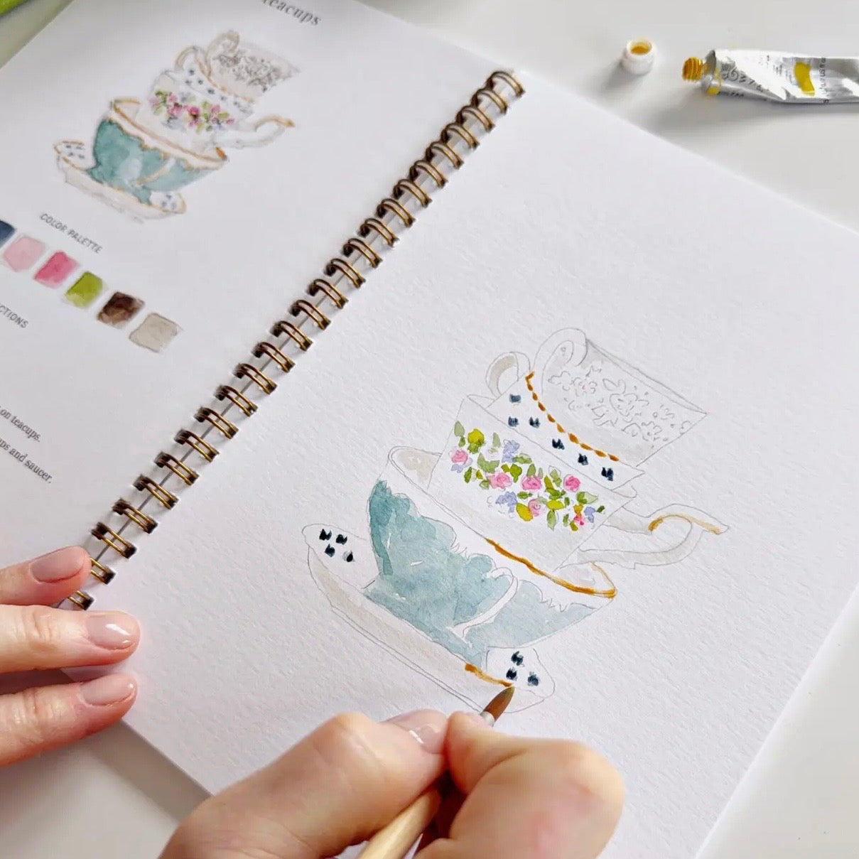Watercolor Workbook | Spring