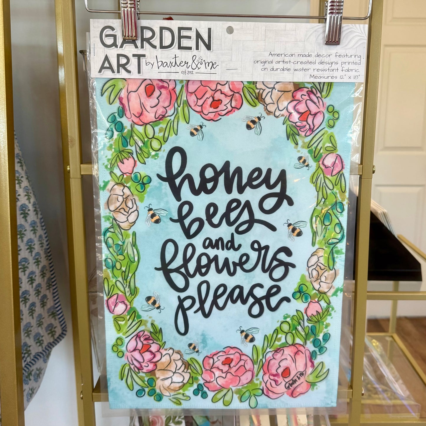 Garden Flag | Honey Bees