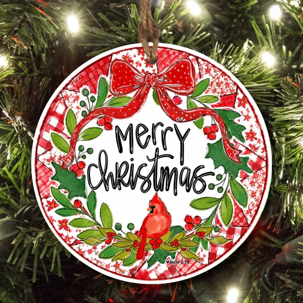 Ornament | Christmas Cardinal