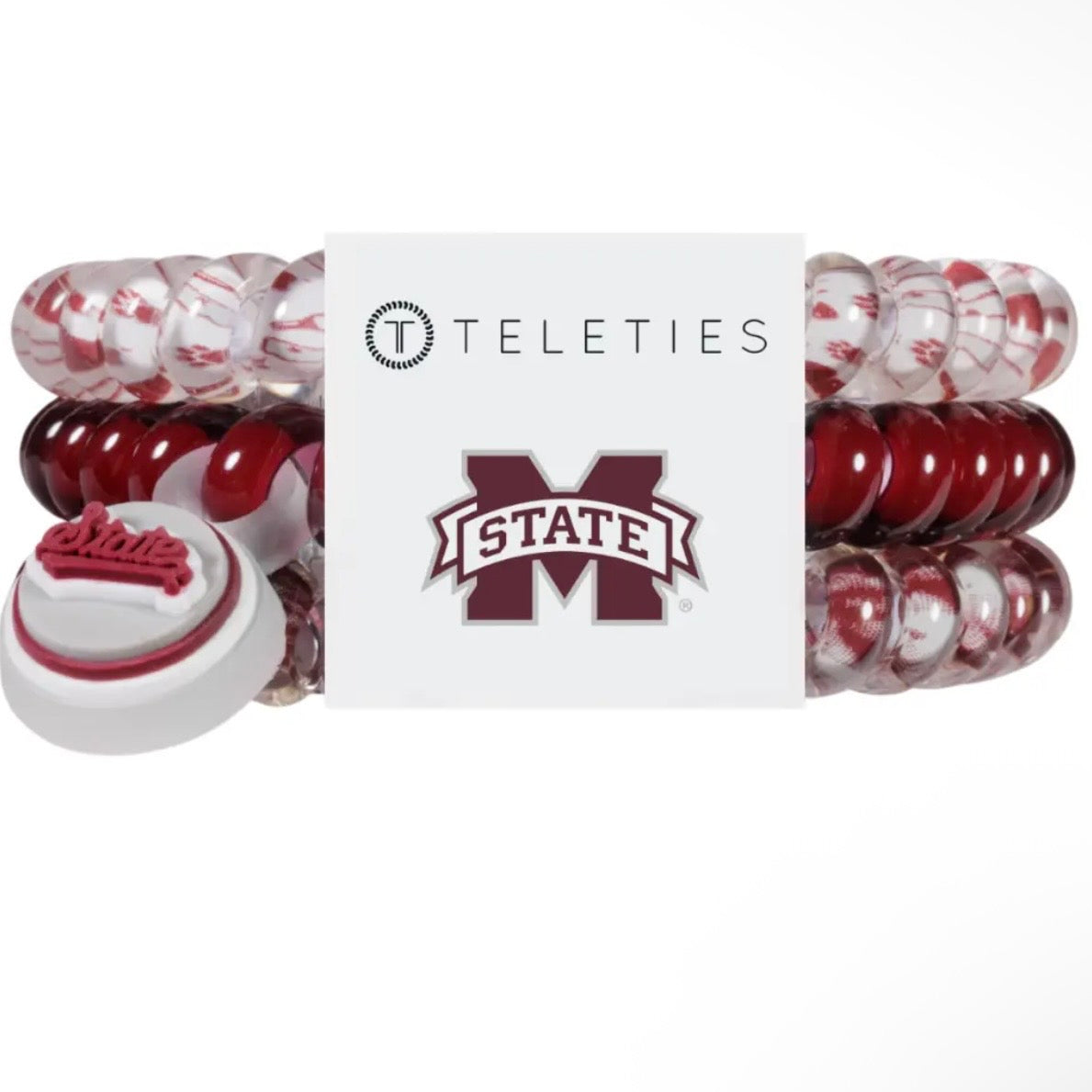 Teleties Hair Coils | Small | Hail State!