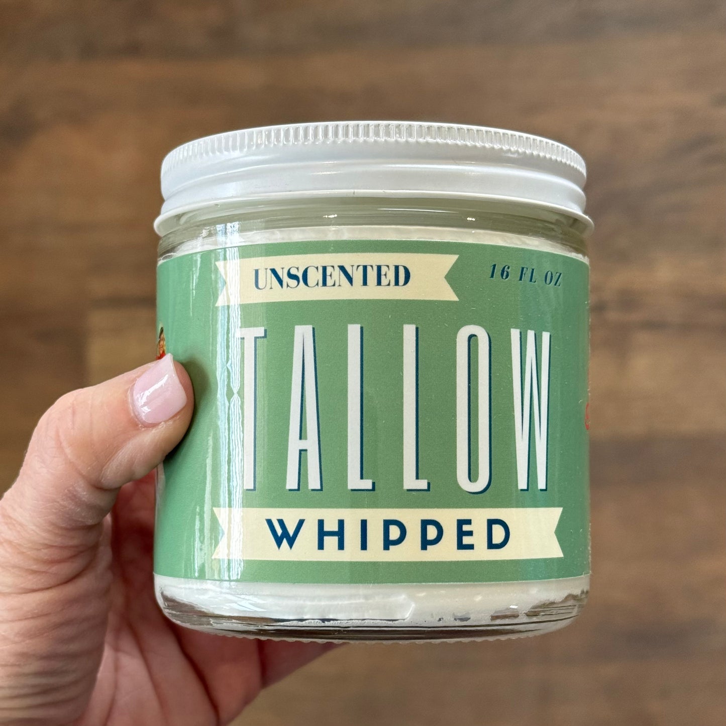 Tallow - Whipped Unscented 16oz