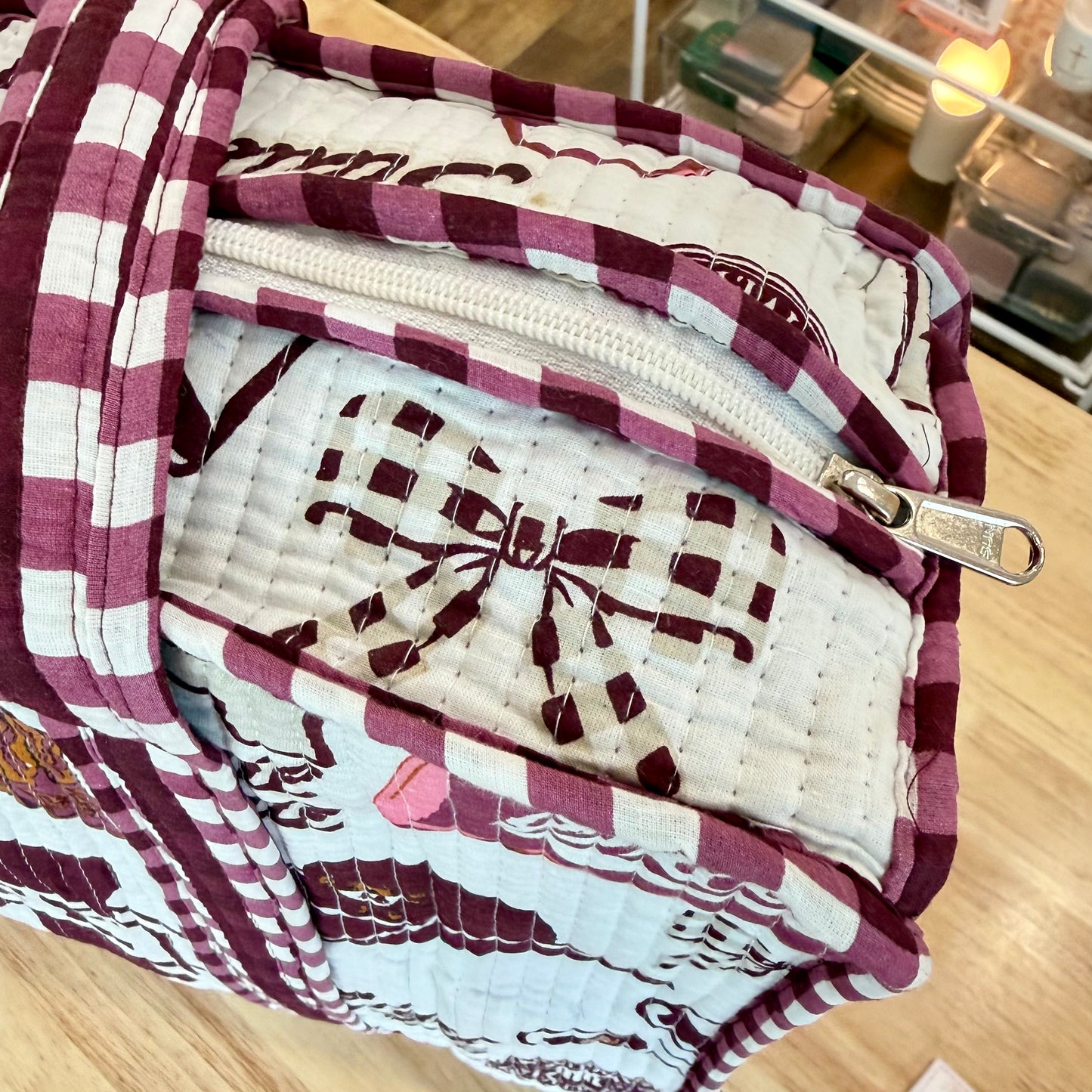 The Bulldog Edit Quilted Tote